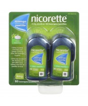 Nicorette Nicotine Lozenges Mint 4mg